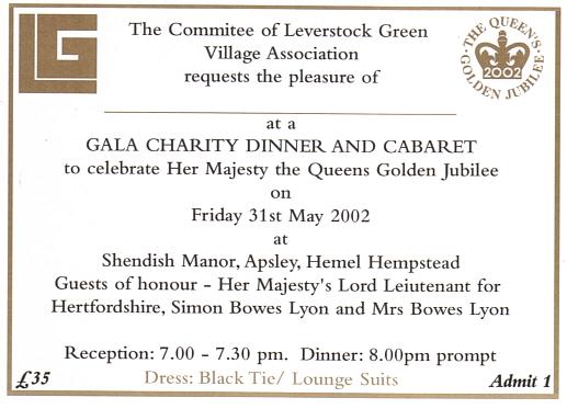 charity gala invitation