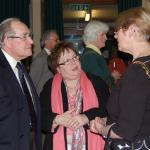 Colin and Anne Gage talking to the then Mayor of Hemel Hempstead.